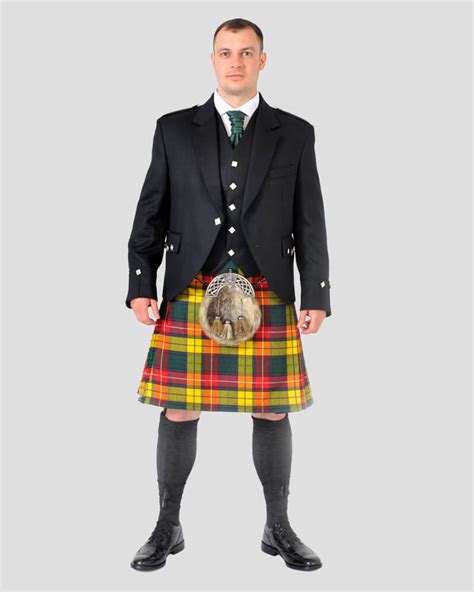 Buchanan Tartan Kilt Outfit - Scotland Kilt Collection