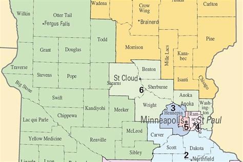 Minnesota Senate District Map | secretmuseum