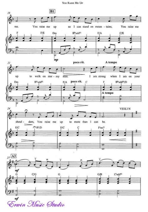 You raise me up celtic woman sheet music free - dotcomfer