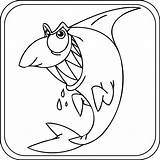 Finding Nemo Sharks Coloring Pages sketch template