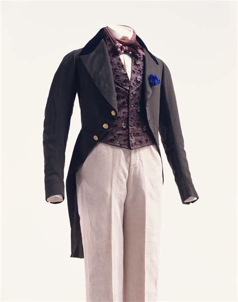 Suit 1830s The Kyoto Costume Institute "The gloss of high quality ...