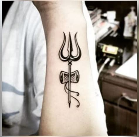 lord shiva tattoo forearm | Trishul tattoo designs, Tattoos for guys ...