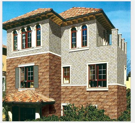 Exterior wall tiles 200 * 4009 d inkjet outdoor insulating brick Waterproof ceramic tile on ...