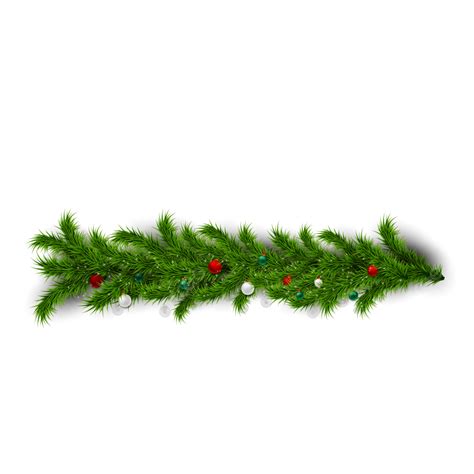 Christmas Garland Png Vector Psd And Clipart With Transparent Cl ...