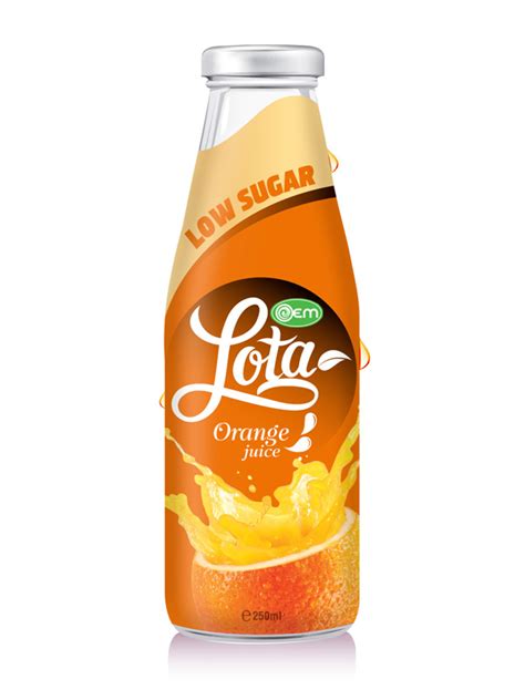 250ml OEM Orange Juice - OEM Manufacturing Beverages