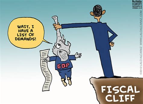 'Toon: Fiscal Cliff Elephant (CARTOON) | HuffPost