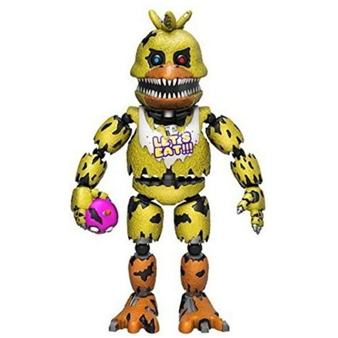 FUNKO ARTICULATED ACTION FIGURE: FIVE NIGHTS AT FREDDY'S - NM CHICA 5 ...