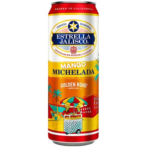 Estrella River Jalisco Mango Michelada Beer (25 fl oz) from Albertsons - Instacart