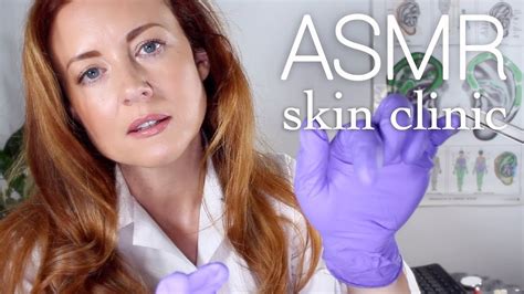 ASMR Skin Clinic Appointment | Scalp Inspection, Crinkle Coat - YouTube