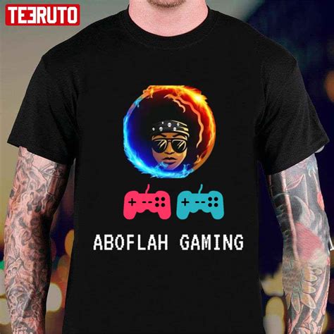 Ytb Aboflah Gaming Fanart Unisex T-Shirt - Teeruto