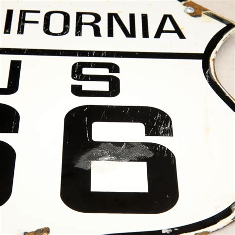 Route 66 // Original Vintage Road Sign - RARE-T - Touch of Modern