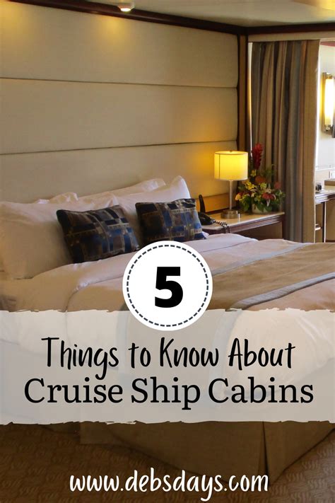 5 Things to Know about Cruise Ship Cabins | Cruise ship, Cruise, Cabin