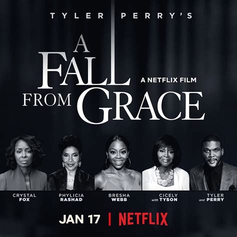 Tyler Perry Announces Debut Netflix Film “A Fall From Grace”