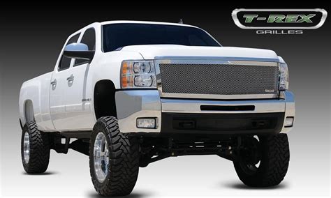 Silverado HD Grille 07-10 Chevrolet Silverado HD Mild Steel Powdercoat ...