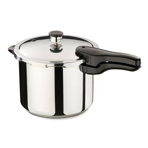 Presto 6-Quart Stainless Steel Pressure Cooker 01362