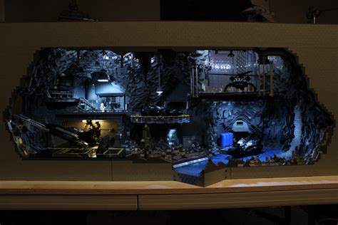 Epic LEGO Batcave Created Out Of 20,000 LEGO Pieces