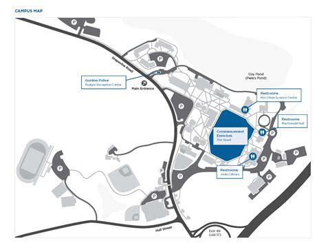 Gordon College Campus Map - World Of Light Map