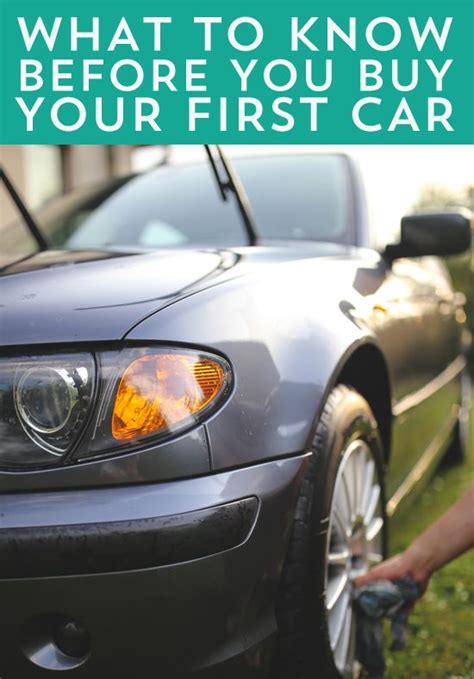 If you are looking to buy your first car, there are a few things you ...