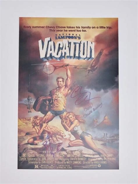 "Vacation" Signed Mini Movie Poster - YourPremierMemorabilia