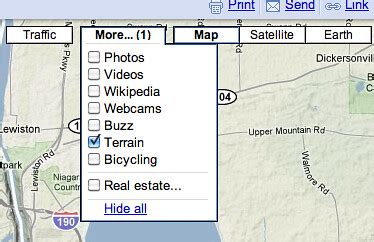 Google Adds Earth View To Google Maps, Terrain View Moved