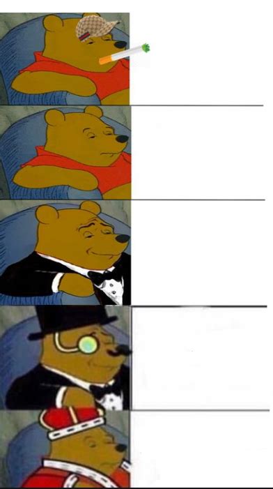 many winnie the pooh template Memes - Imgflip