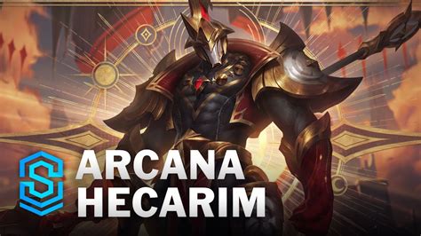 Arcana Hecarim Skin Spotlight - League of Legends - YouTube