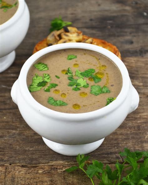 Wild Mushroom Soup - Inside The Rustic Kitchen