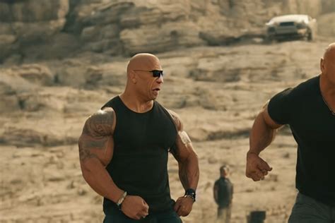 prompthunt: vin diesel as dwayne johnson flexing and yelling let's go!, fast furious hobbs shaw ...