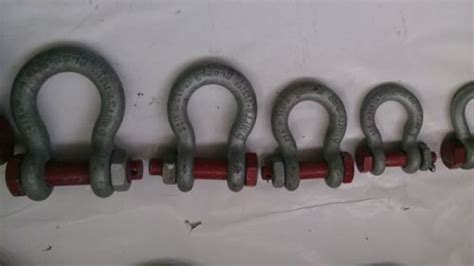 Different types of shackles, chain shackle vs anchor shackle