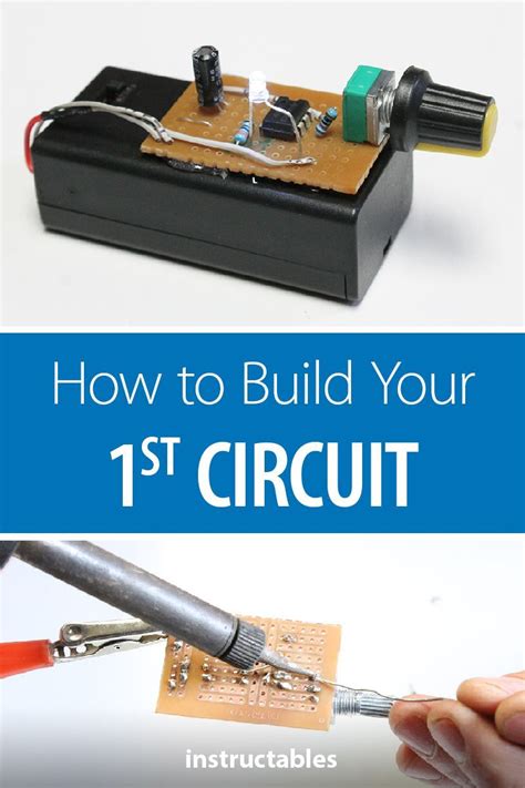 How to Build Your 1st Circuit | Simple electronics, Simple electronic circuits, Diy electronics