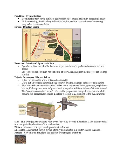 Chp 6 - Rock Crystallization - Fractional Crystallization Bownens ...