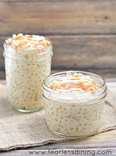 Easy Tapioca Pudding Recipe with Caramel | Fearless Dining