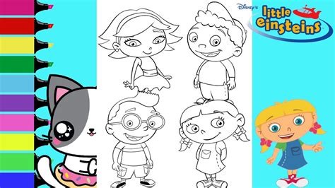 Leo Coloring Pages - Free Little Einsteins Coloring Pages Printables