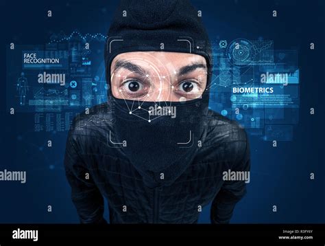 Face detection and recognition. Computer vision and artificial intelligence concept Stock Photo ...