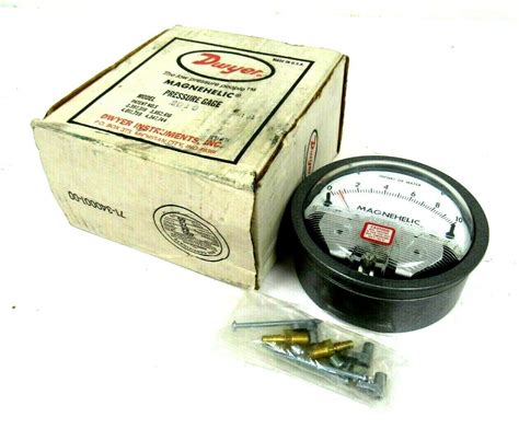 NEW DWYER 2010C PRESSURE GAUGE - SB Industrial Supply, Inc.