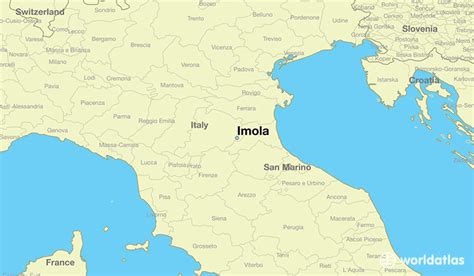 Where is Imola, Italy? / Imola, Emilia-Romagna Map - WorldAtlas.com