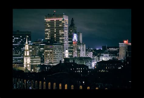 Providence Skyline at Night