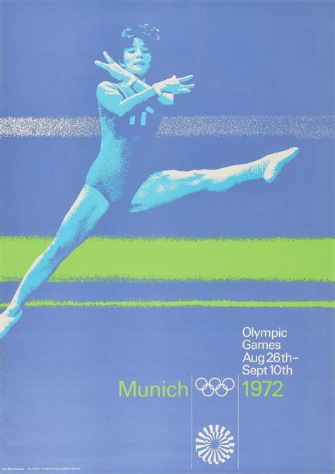 Munich 1972 Summer Olympics Poster