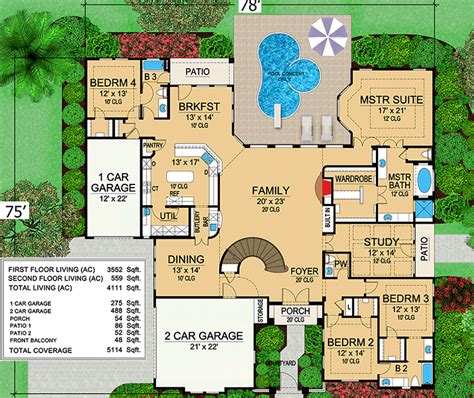 Famous Inspiration Mansion Layout Plans, Great Concept