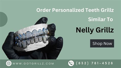 Nelly Grillz – Order Personalized Teeth Grillz Similar To The Popular ...