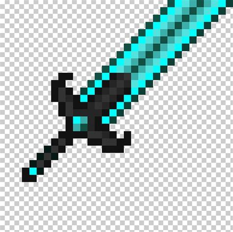 Sword Pixel Art Minecraft PNG, Clipart, Angle, Arts, Diagram, Diamond ...