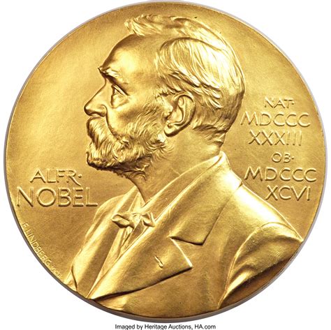 Sweden: Nobel Prize Gold Award Medal to Walther Bothe for | Lot #30480 | Heritage Auctions