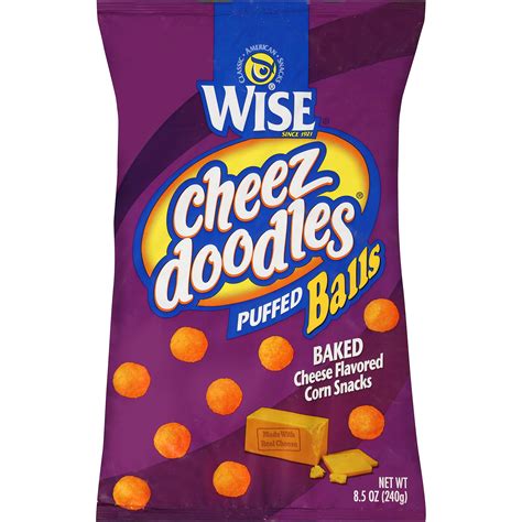 WISE Puffed Cheez Doodles 4 OZ BAG - Walmart.com