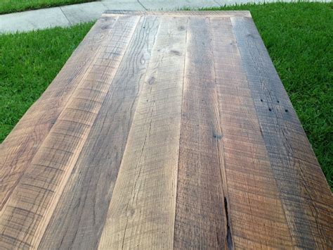 Custom Reclaimed Oak Dining Table by Fama Creations, LLC | CustomMade.com