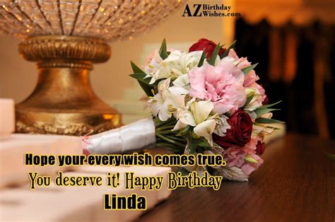 Happy Birthday Linda - AZBirthdayWishes.com