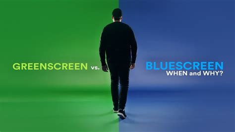 Greenscreen vs. Bluescreen | When and why? - YouTube