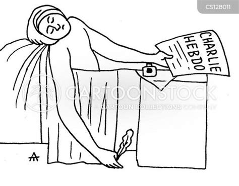 The Death Of Marat Cartoons and Comics - funny pictures from CartoonStock