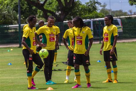 Bafana Bafana Soccer Team Member Editorial Photography - Image of ...