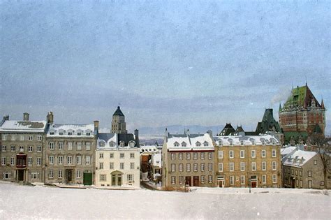 Winter In Vieux-quebec Photograph by Marie-josée Lévesque - Fine Art America