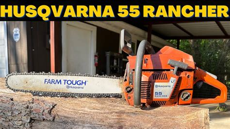 Husqvarna 55 Rancher Chainsaw Carburetor & Intake Replacement - YouTube